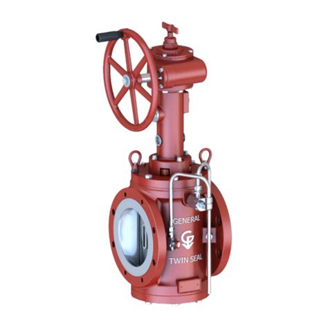 manual valve installed in a metal enclosure|general valve double seal manual.